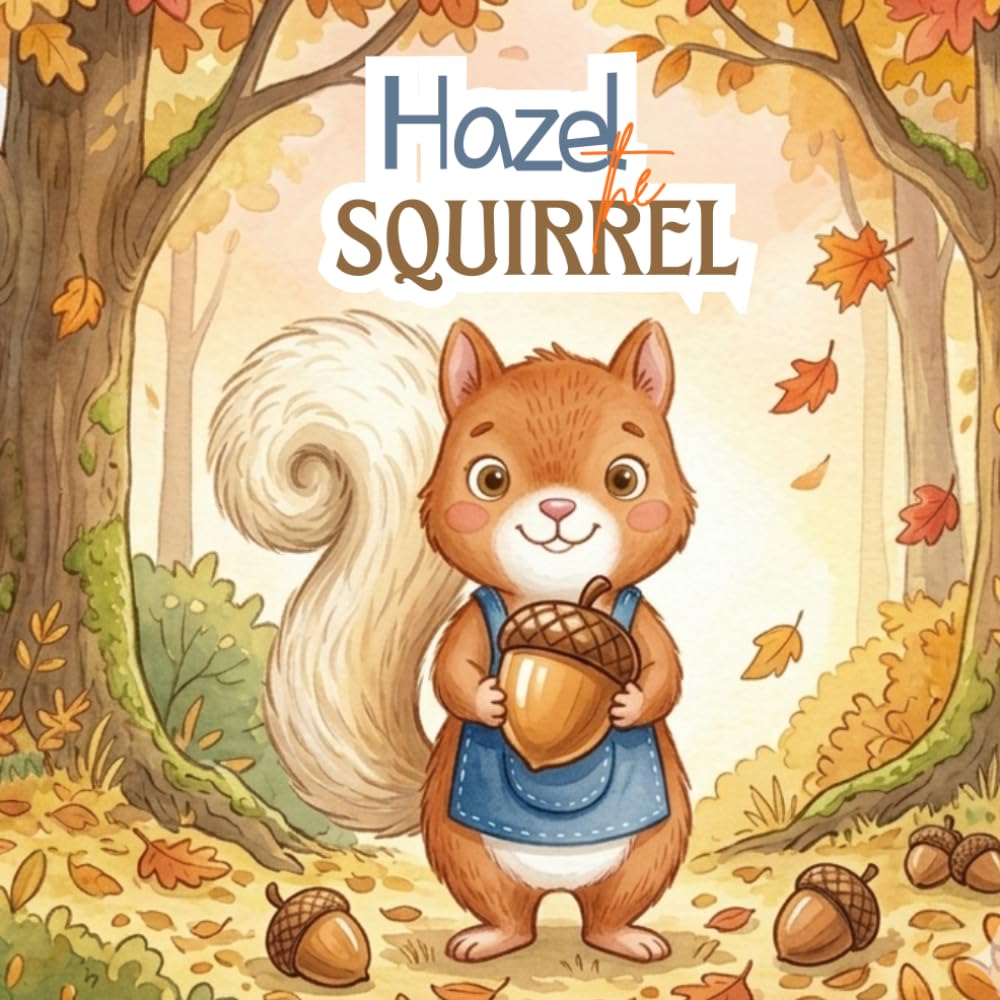 Hazel the Little Squirrel: A Sharing Book for Toddlers Ages 2-5 About Kindness and Friendship — Bedtime Read-Aloud Story (Little Lights: Gentle Lessons for Little Ones)