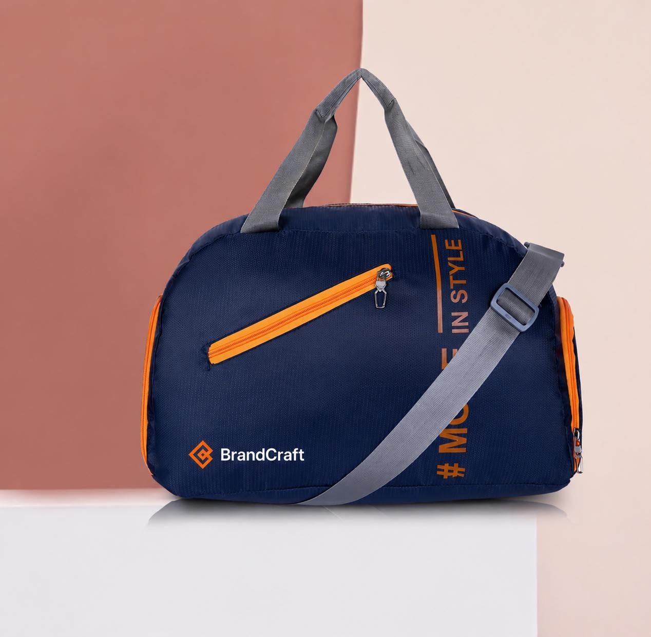 T90 Duffel Bag 40L, 40 x 30 x 20 cm | Gym & Travel Use, Adjustable Strap, 40 x 20 x 30 cm-image-27