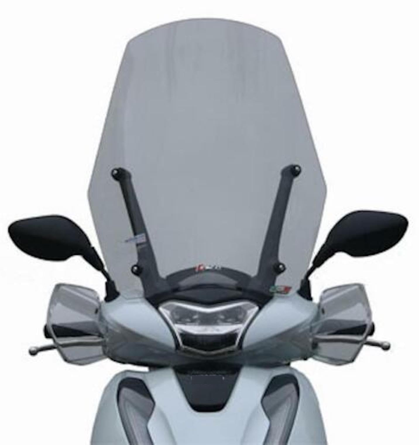 givi d1155s cupolino fume compatibile con honda sh 125-150 i 2017 2018 2019 mototopgun
