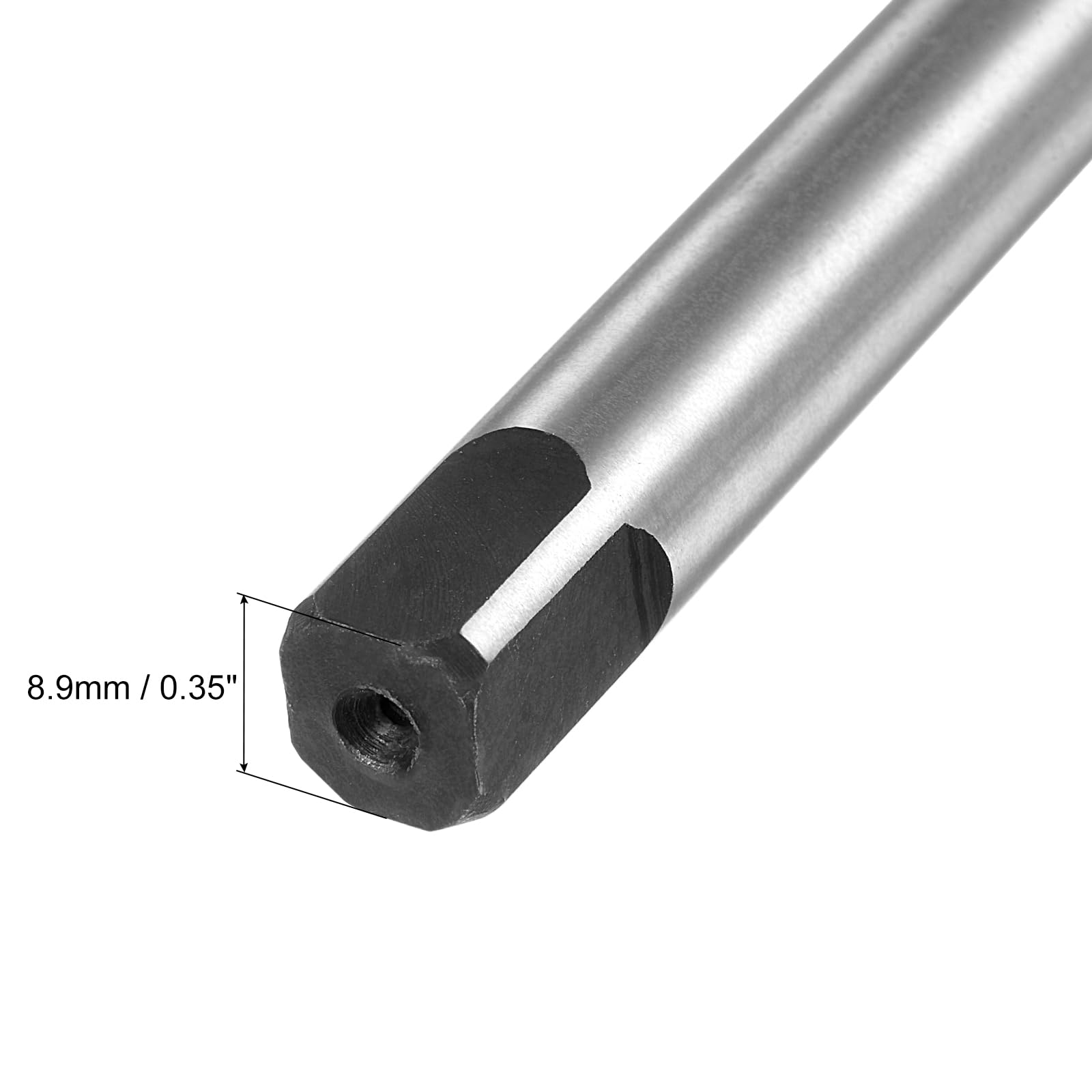 QUARKZMAN Metrische Schroefdraadtap M5 X 0,8 H2 – 120 Mm Extra Lange Rechte Tapsnijder Voor Staal En RVS – Reparatie En Nieuw Draad Snijden (HSS 6542)