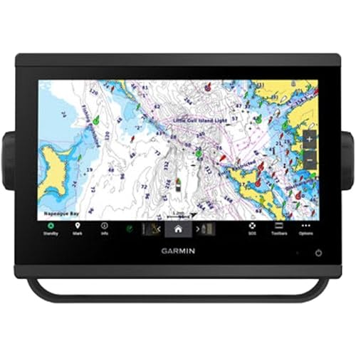 Garmin 010-02366-61 GPSMAP 943xsv SideVü, ClearVü and Traditional Chirp Sonar with Mapping - 9", Navionics+