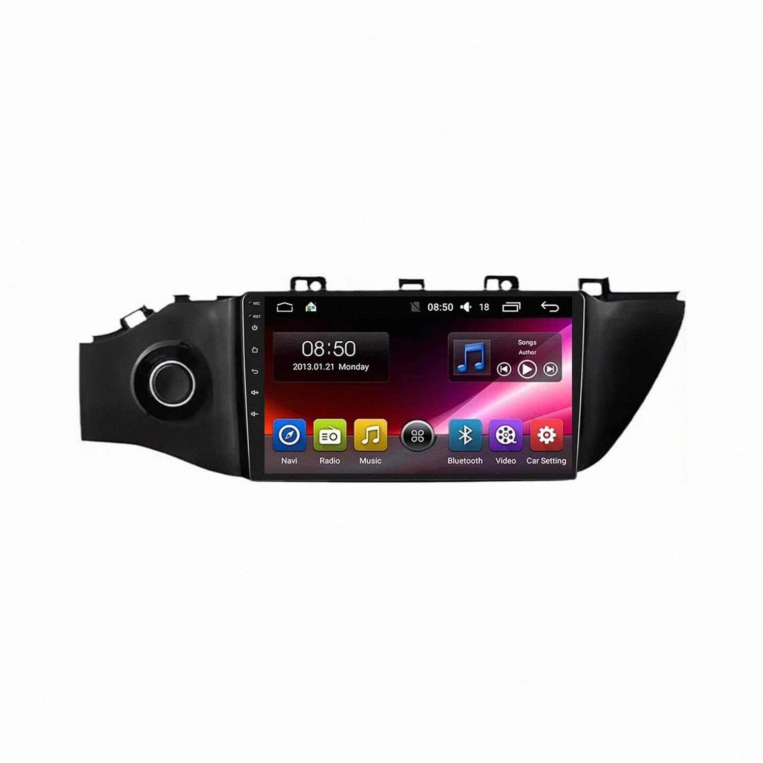 Radio Macchina Touch Screen per Kia Rio 4 2016-2020 Wireless Carplay Android Auto Stereo Auto Bluetooth Ips con Pantalla Táctil con Gps, 4 Nucleo 1G+32G