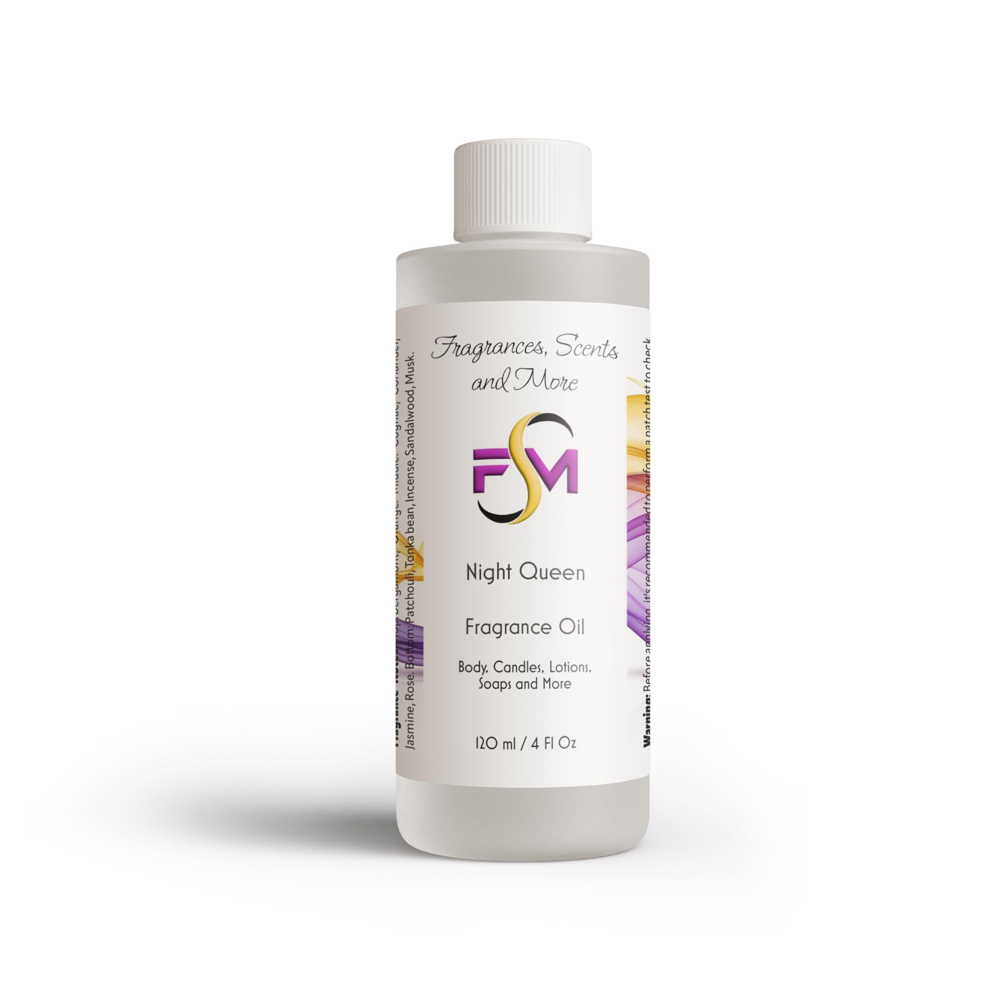 Night Queen Fragrance Oil - 4 Fl Oz Plastic Bottle (120ml)