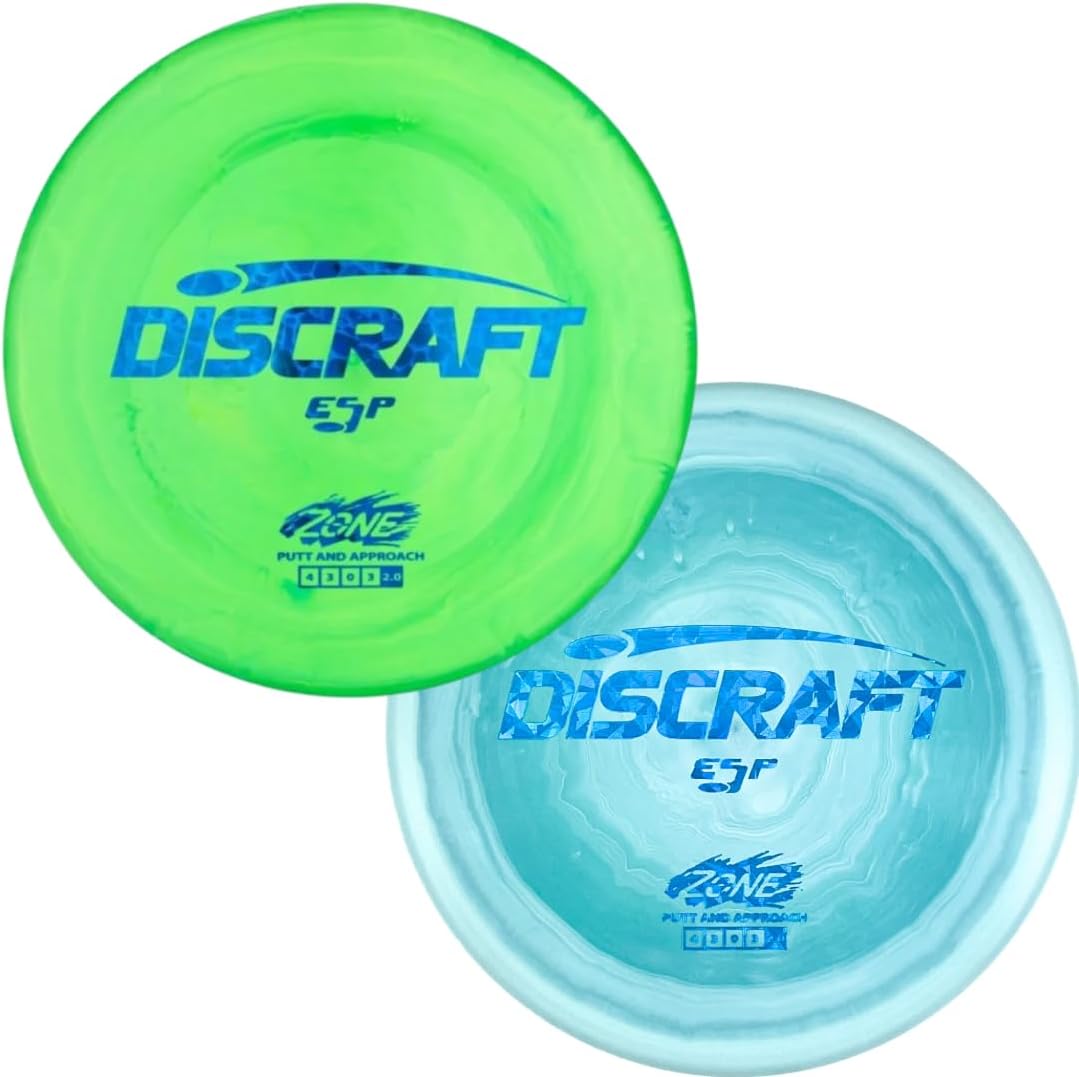 Discraft ESP Zone - Putter Golf Disc 2 Pack - 173-174 Gram