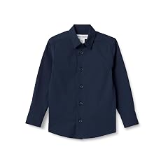 Amazon Essentials Boys and Toddlers Long Sleeve Dress Shirt