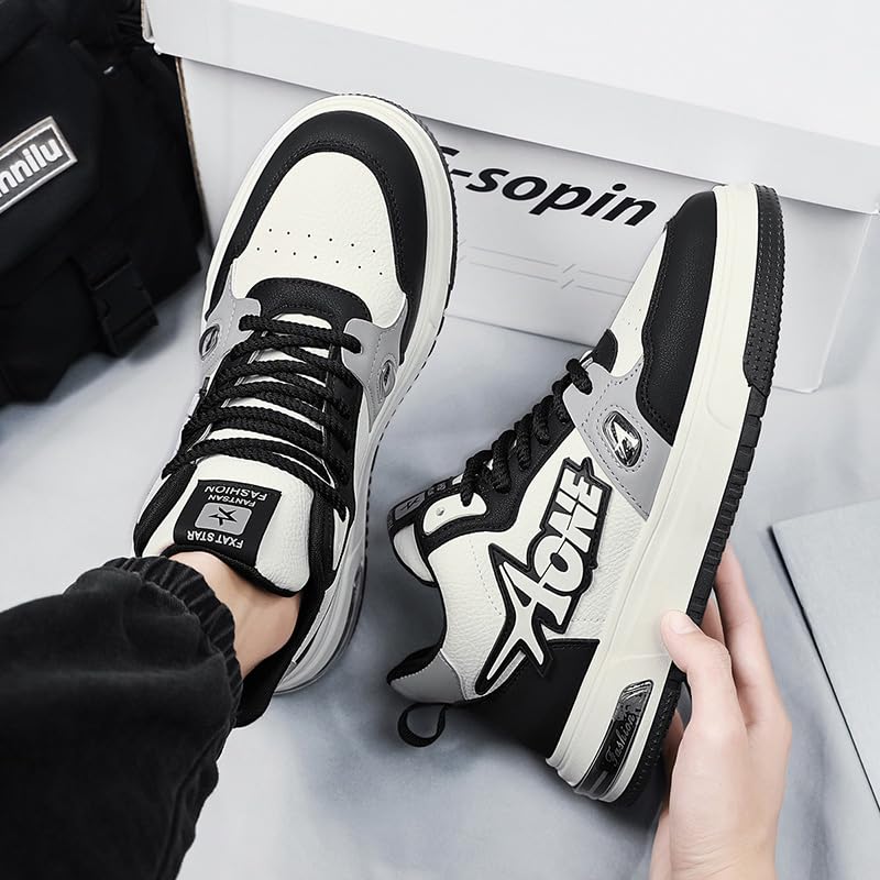 Men's Casual Shoes Fashion Sneakers Breathable Comfort Walking Shoes Non Slip Durable Platform Sneakers for Men's Outdoor Activities Shoes Size 6.5-103