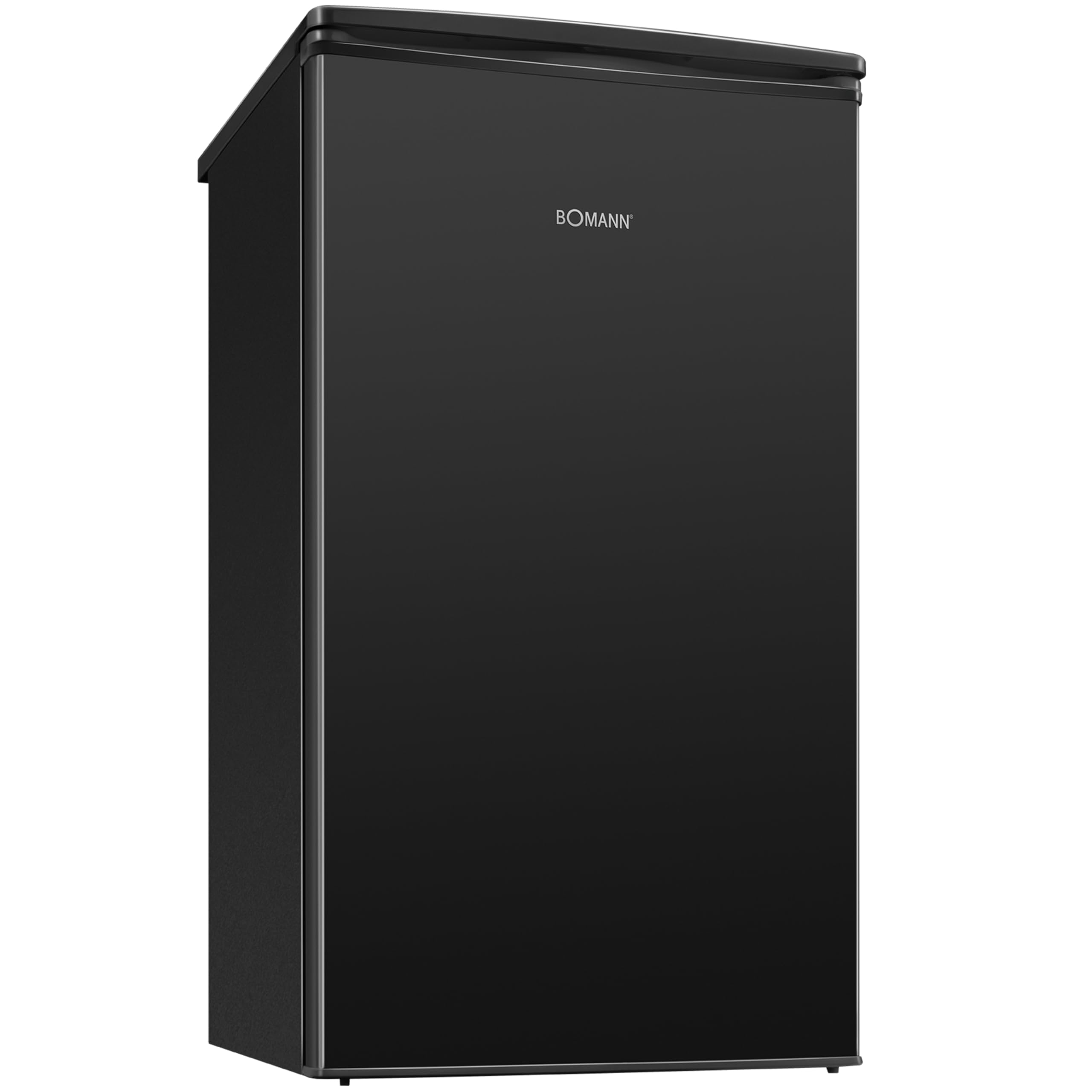 Bomann® Gefrierschrank klein | 4 Sterne-Gefrierfach | Tiefkühlschrank 3 Fächer | leise | ≤ -18°C | Türanschlag wechselbar | 60L Mini Freezer | kleiner Gefrierschrank | GS 7256 schwarz