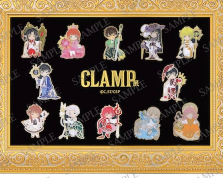 天官賜福 ランダムモチーフピンズ コンプセット Amazon.co.jp: CLAMP展 ピンズセット 全12種 フレーム : おもちゃ