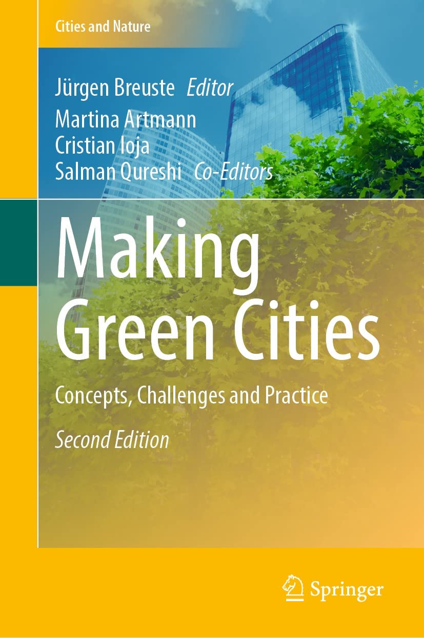 Green Cities Concepts manual Cities and Nature English Edition pour aménagement urbain