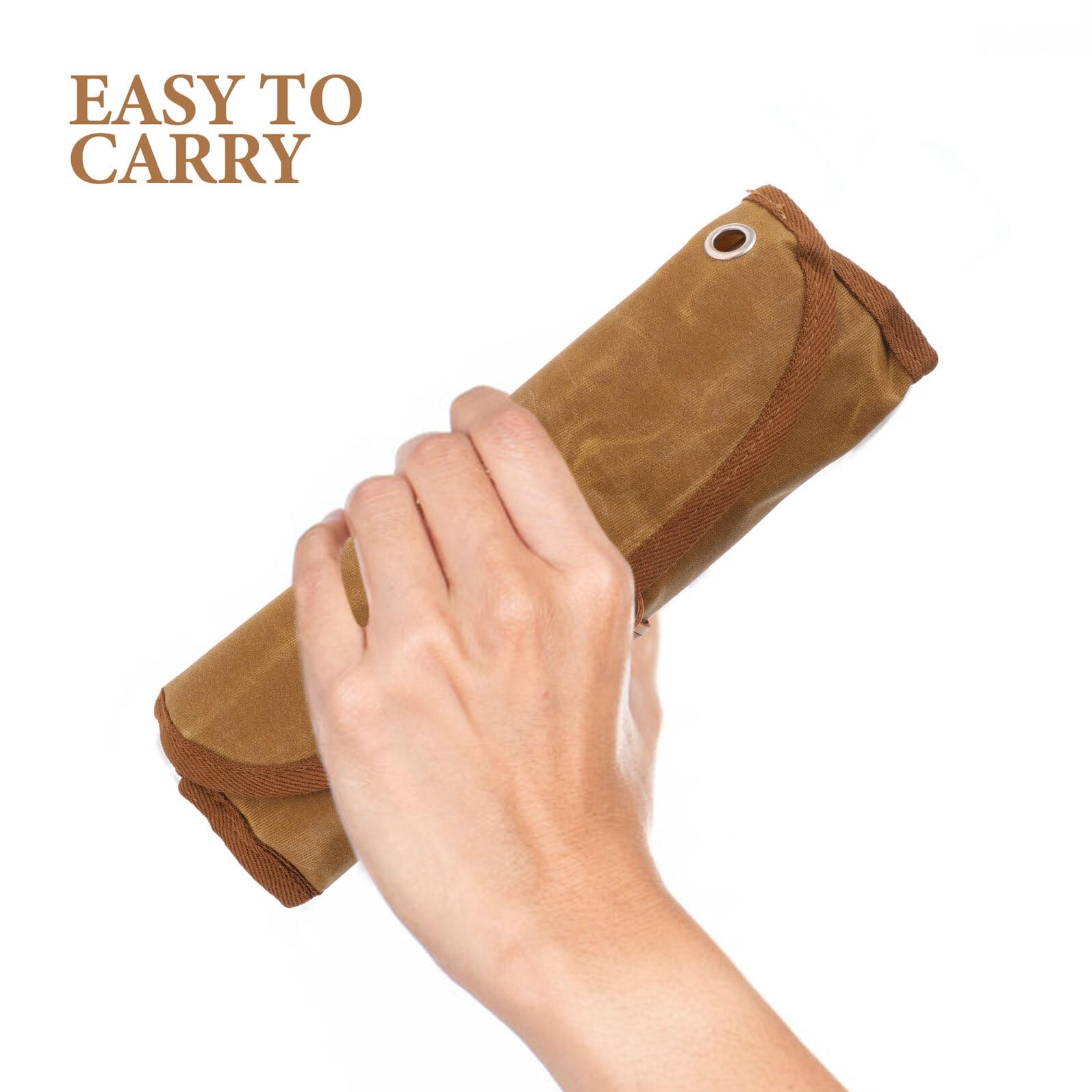 SUPVOX Ensemble de Vaisselle de Voyage Pliable, Pochette de Rangement Compacte en Toile, Couverts de Camping Légers, Set de Pique-niques pour Randonnée et Barbecue en Plein Air