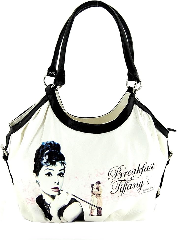 Ah815. Licensed Breakfast At Tiffany Handbag by Audrey Hepburn