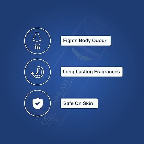 Miniatura 4 de Park Avenue Desodorante corporal Storm para hombres, 100 gm4.4 fl oz