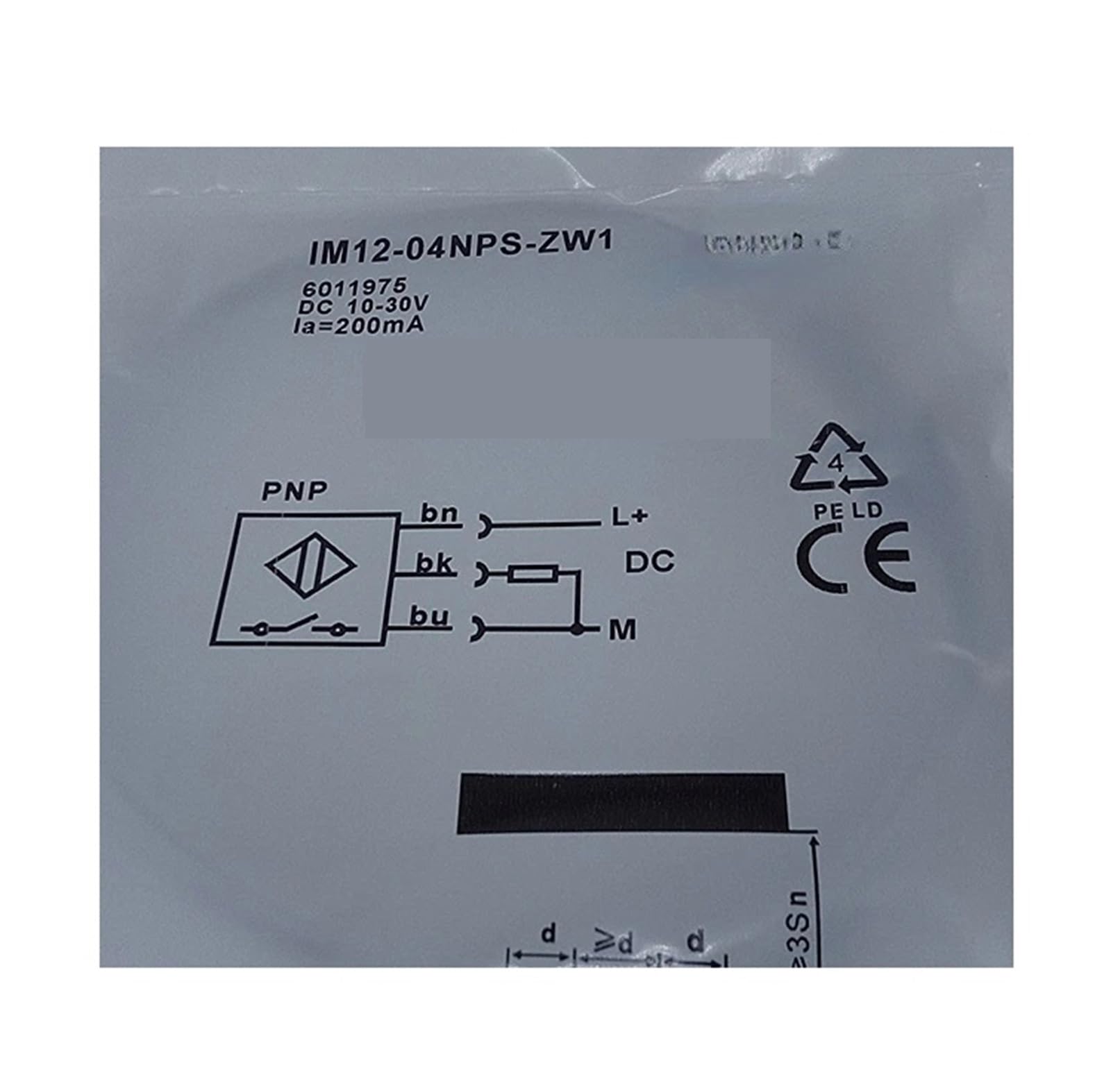 Module IM12-04NPS-ZW1 anti usure mécanique capteur de proximité