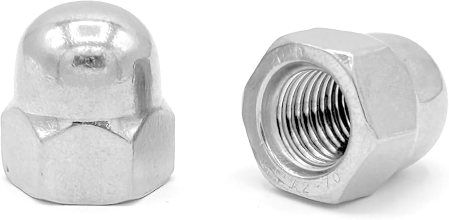 DIN 1587 Sim. UNI 5721 Dado Esagonale Cieco Con Calotta Sferica - Foto 8