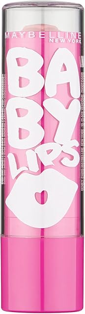 Peppermint Pink  balsam do ust nawilżający do ust Baby Lips Maybelline press/tresse