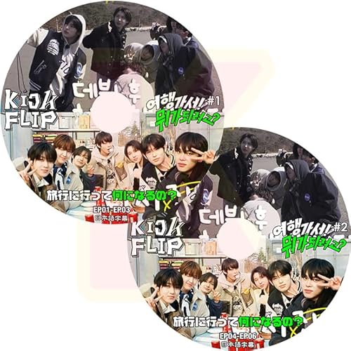 K-POP DVD KickKick Original 'sɍsĉɂȂ?' 2SET EP01-EP06 {ꎚ KickFlip LbNtbv KPOP DVD
