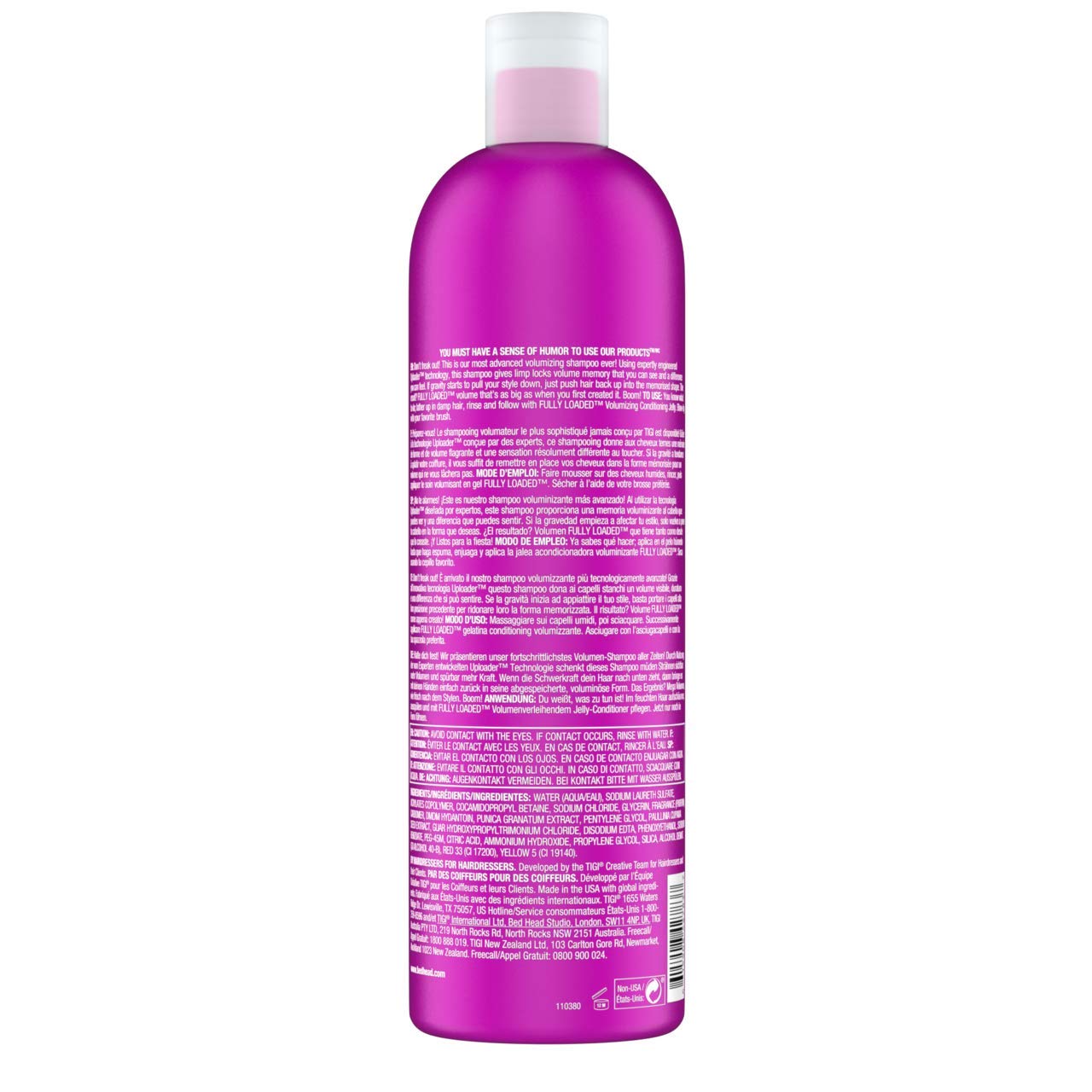 BED HEAD by TIGI Fully Loaded Tween Duo Volume Shampoo & Conditioning Jelly For Fine, 25.3 Fl Oz (Pack of 2)