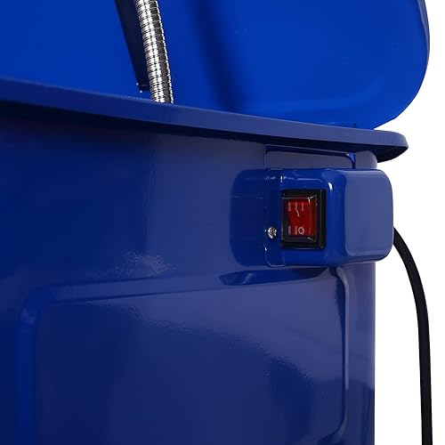 Miniatura 6 de Lavadora de piezas, limpiador portátil de piezas automotrices de 20 galones con bomba de 110 V, bomba de solvente eléctrica para piezas