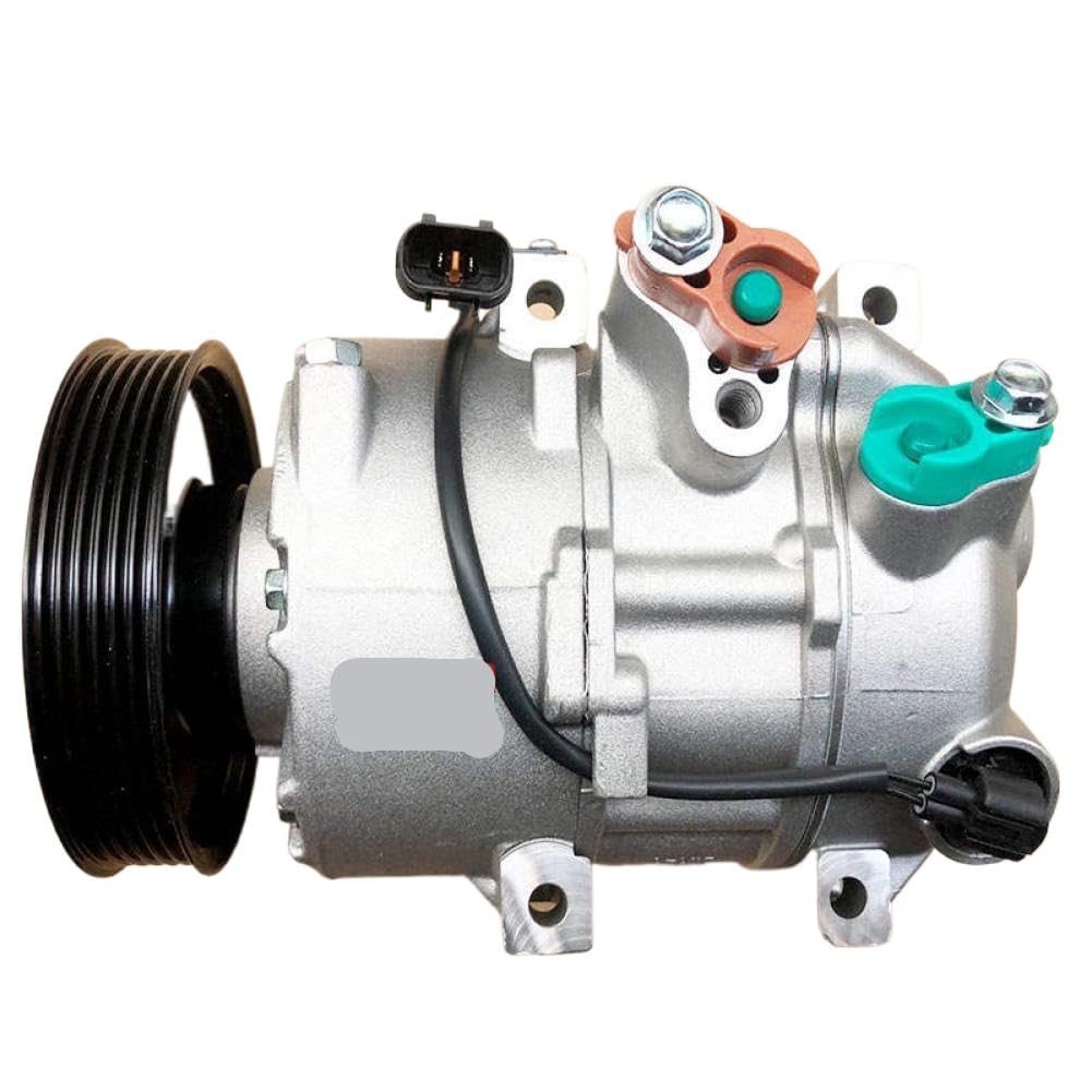 A/C Compressor Compatible with Part Numbers 97701-C5350, 97701-2P400, 97701-2P600, 97701-4M10 for Automotive Air Conditioning Systems