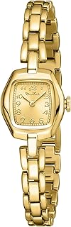 Diaofendi Small Gold Women's Watch,Stainless Steel Band Vintage Ladies Womens Gold Watch Luxury Bracelet Tools Included,Water Resistant