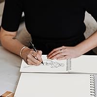 Vista 7 de HEIHAK 20 Pack A6 Sketch Notebooks, 120 Pages 60 Sheets Top Spiral Bound Pocket Sketchbooks, Small Spiral Notepads Sketch Pads Bulk for Kids