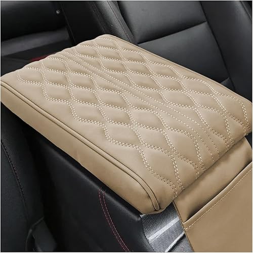 Miniatura 1 de Funda para consola central de automóvil, 12.8 x 8.6 pulgadas, almohadilla de cuero de espuma viscoelástica para reposabrazos de automóvil, almohada