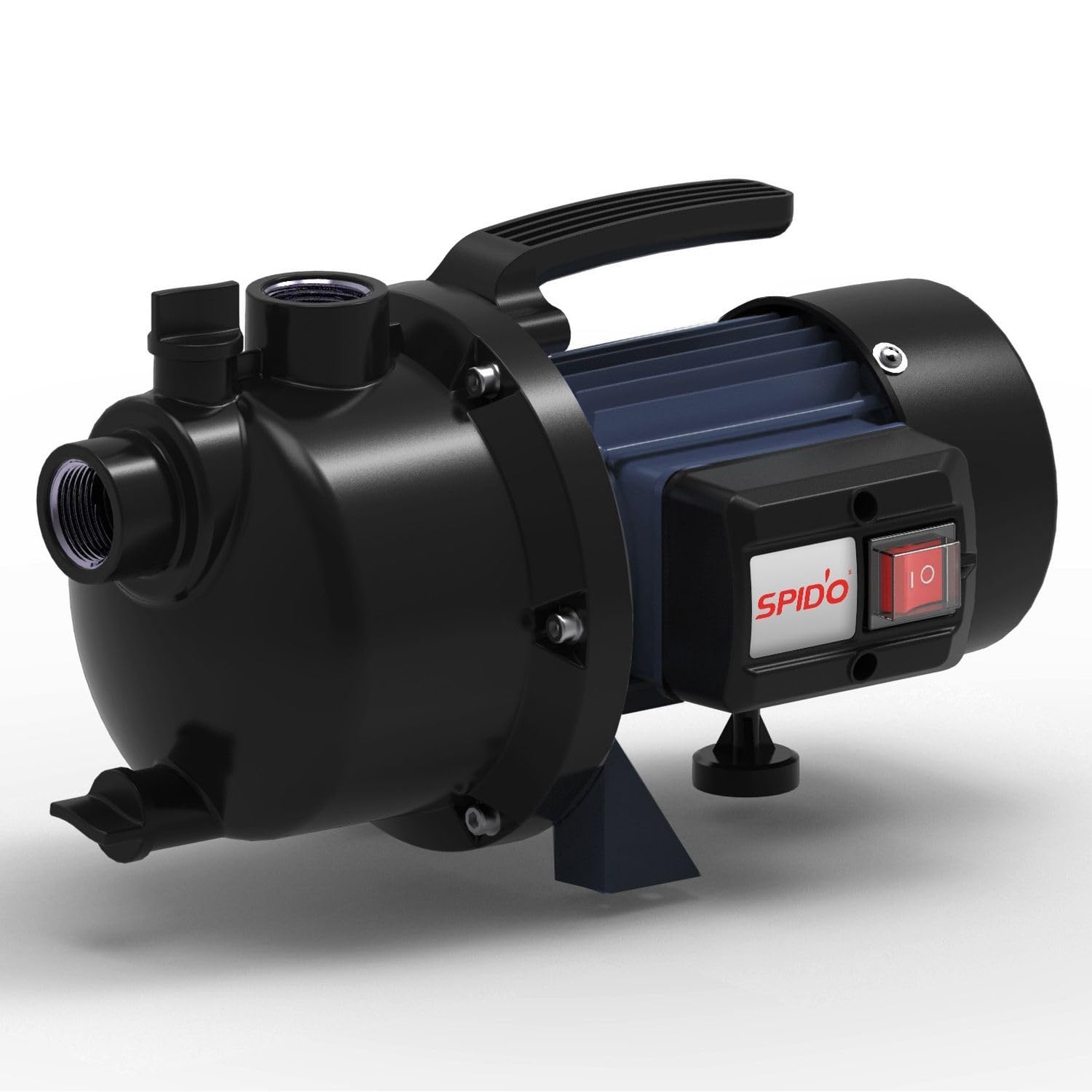 SPID'O - Bomba de Riego JE-600-P 600W - 3 m3/h - 3 bar - Bomba de Superficie Ligera para Jardín