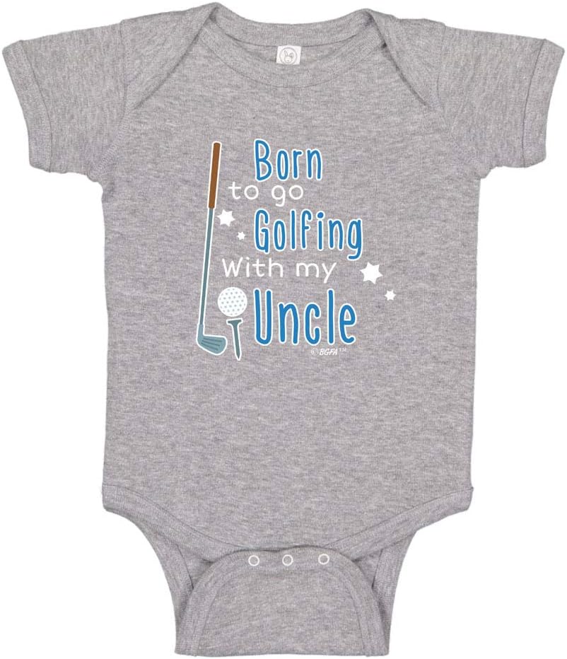 Born to go Golfing with My Uncle Golf Bodysuit