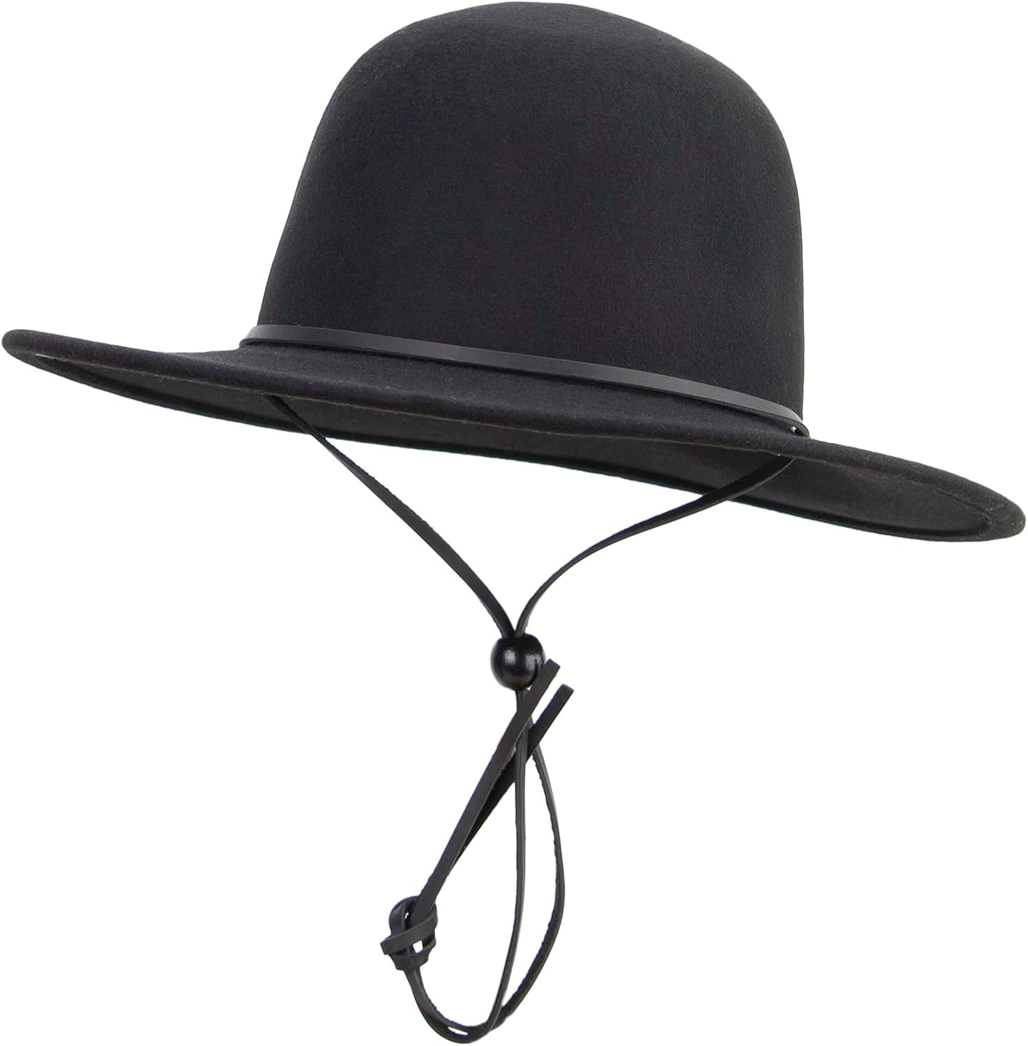 Jeanne Simmons Round Crown Wool Felt Hat