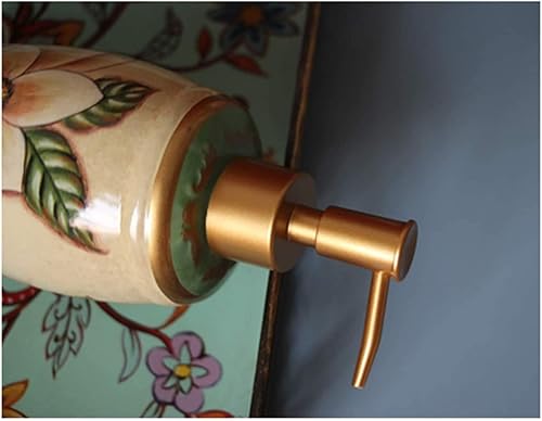 Miniatura 6 de Soap Dispenser Soap Dispenser Bottles American Retro Ceramic Soap Dispenser European Creative Hotel Press Bottle Bottling High-end Club Soap