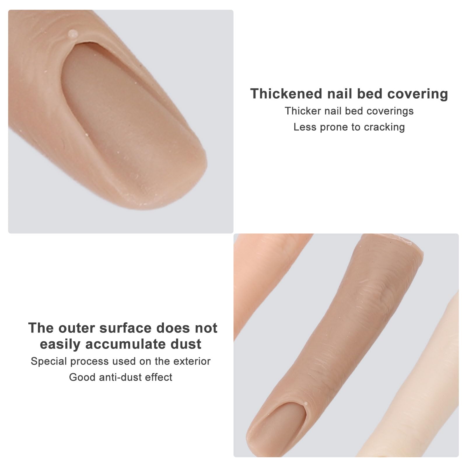 3Pcs Silicone Finger Models - Image 4