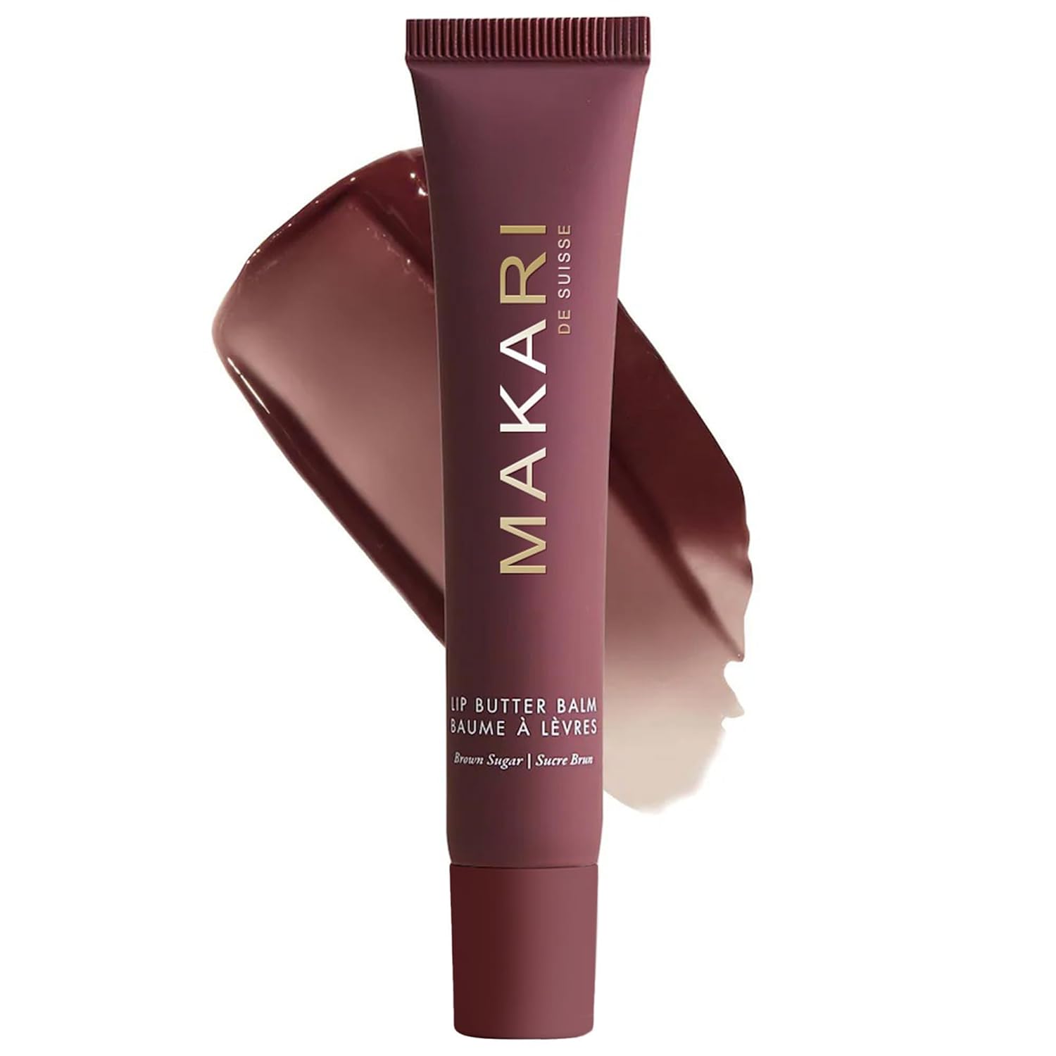 Makari Black Lip Butter Balm 4 Pack – Ultra-Nourishing Moisturizer for Dry, Chapped Lips – Lightweight, Non-Greasy Formula – Black, Vanilla, Sweet Brown Sugar, Vanilla Beige – Daily Hydration for All