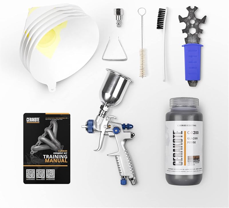 Kit de revestimento cerâmico CERAKOTE Glacier Forge C-8200 para alta temperatura – 454 g