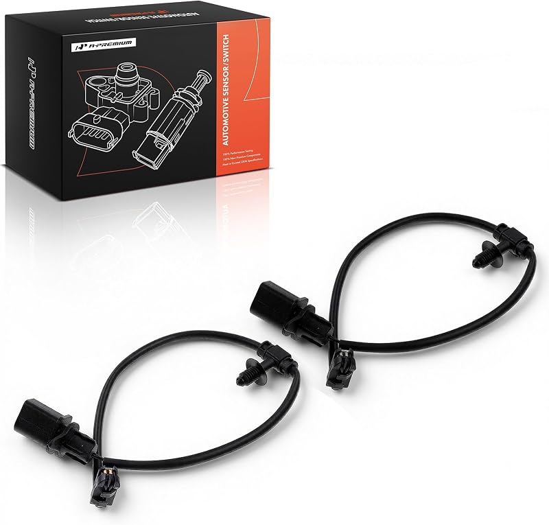 Sensor de desgaste da pastilha de freio traseira A-Premium para Audi – Conjunto com 2