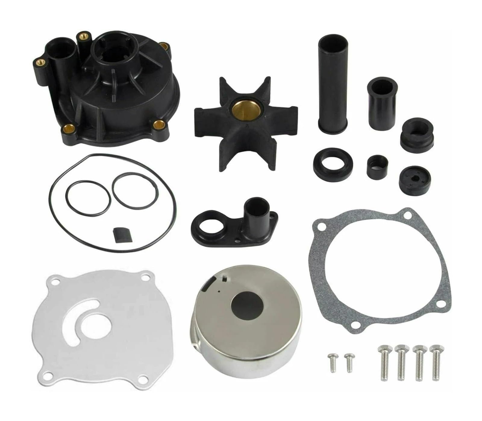 Turbine moteur hors-bord 75-250 ch et kit réparation de pompe à eau complet 5001595