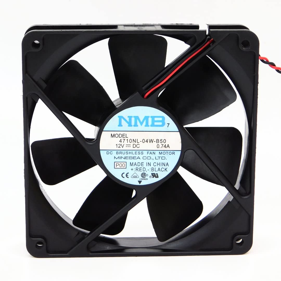 PGSA2Z® 4710NL-04W-B50 Size 120X120X25mm DC12V 0.74A 3100 RPM Brushless Air Cooling Fan (B09XK6BXQ2) Amazon Price History, Amazon Price Tracker