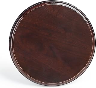 Falling in Art Wood Round Base-Hand Casting Structure Base, DIY Crafts, ...