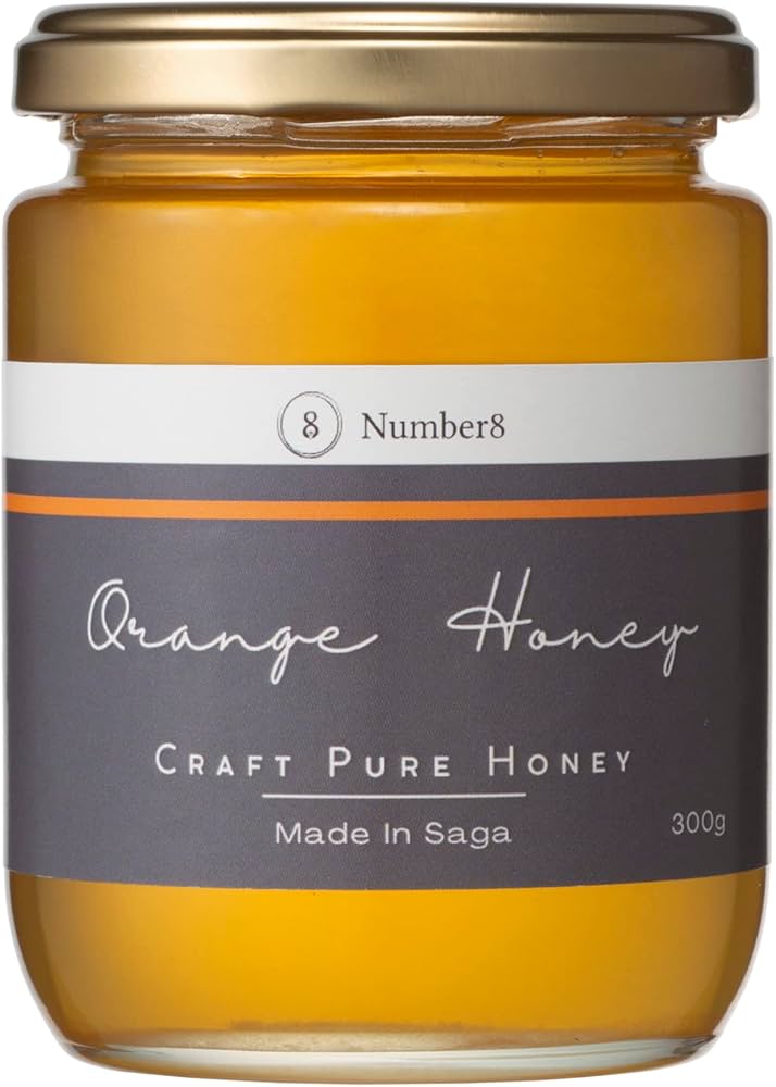 Amazon | Number8(ナンバーエイト) ミカン蜂蜜 300g | Number8