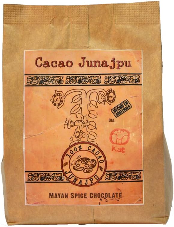 Junajpu - Mayan Cacao Powder - Stone Ground - 0.5 Lb (Pack of 3)