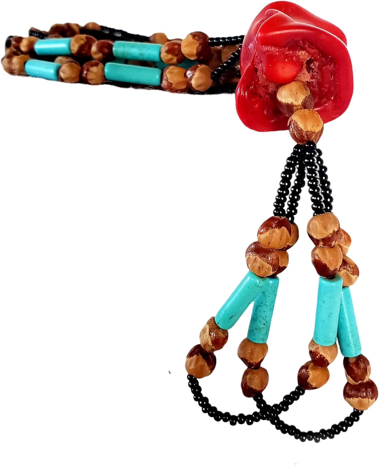 Double Strand Ghost Bead Necklace