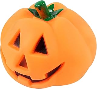 ETUCYNG かぼちゃの犬の噛むおもちゃ | ハロウィーン カボチャ鳴る犬のおもちゃ | 犬のカボチャの形をしたきしむおもちゃペットの犬の音のおもちゃ、ハロウィーンパーティーの好意、祭りの家の装飾