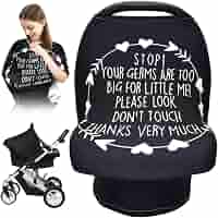 SpringBud Breastfeeding Nursing Cover Compatible With Car Seats