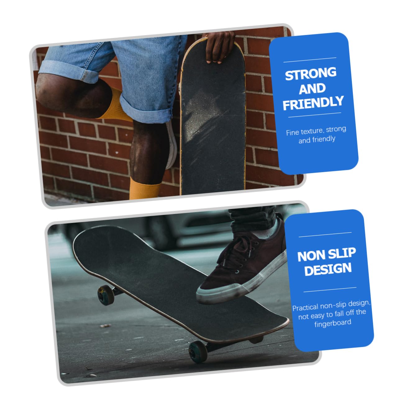 Vaguelly 5stücke Teiliges Grip Tape Für Skateboards Rutschfeste -sandpapier Aufkleber Geeignet Für Skateboards Und Scooter Hohe Viskosität Einfache Anwendung Und Langlebig