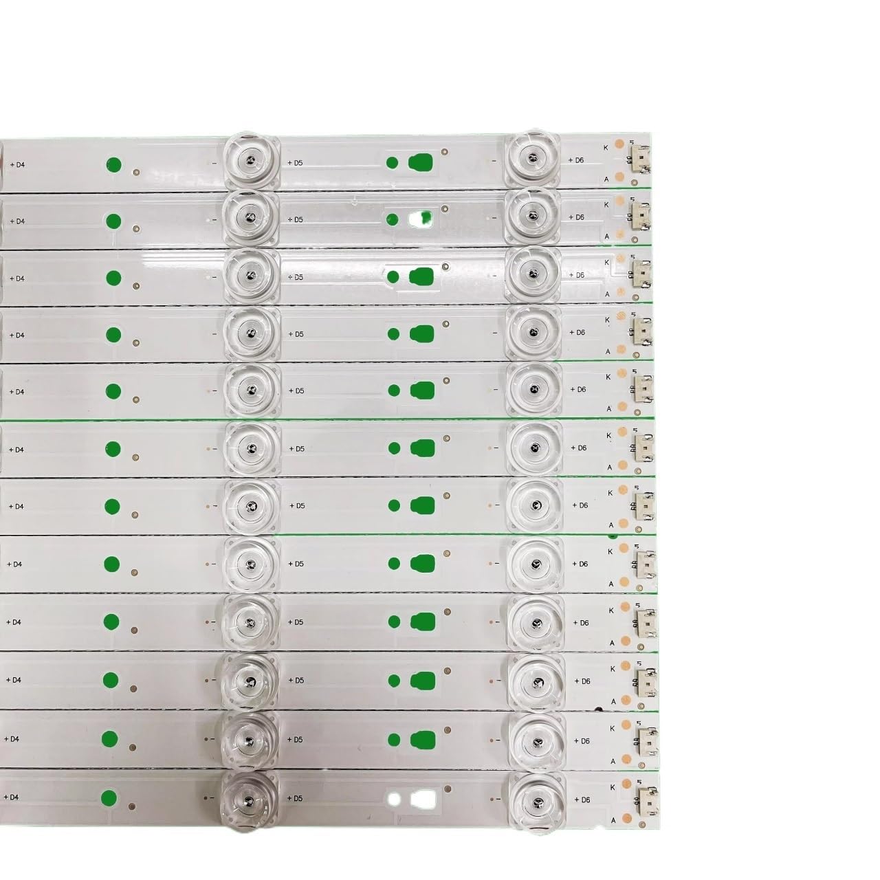 Pasek podświetlający LED do LED49D6-03(A) 30349006203 LED50D6-ZC14AG-03 LE50U6500TF LS49AL72 LE48D19S FD4951A-LU G49Y(1kit-12pcs)