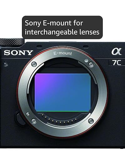 Amazon.com : Sony Alpha 7C II Full-Frame Interchangeable Lens