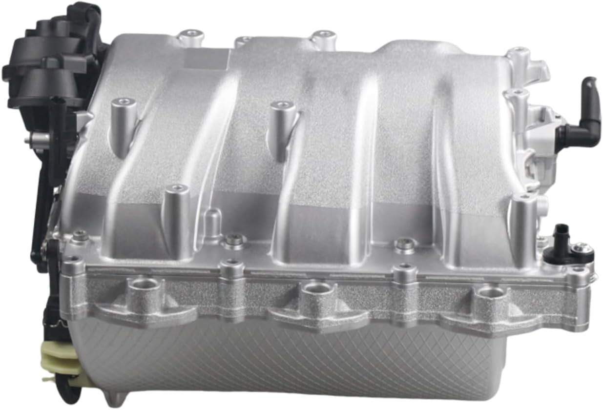 2721402401 Engine Intake Manifold Assembly Compatible with MERCEDES-BENZ C230 2006-2009 C250 2010-2012 C280 2006-2007 C300 E280 E350 V6 272 Engine 2721402201