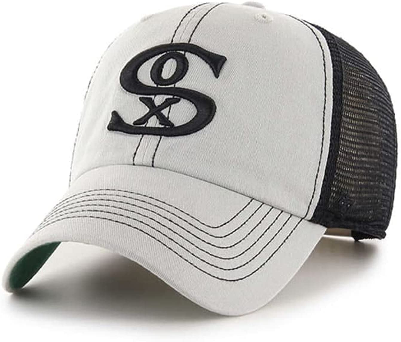 '47 MLB Trawler Team Color Mesh Trucker Clean Up Adjustable Hat, Adult One Size Fits All