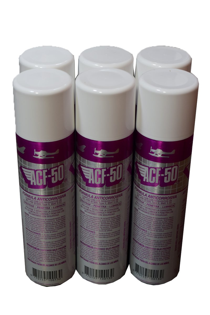 New Six Pack Motorcycle And Automotive All Metal Anti-Corrosion Spray