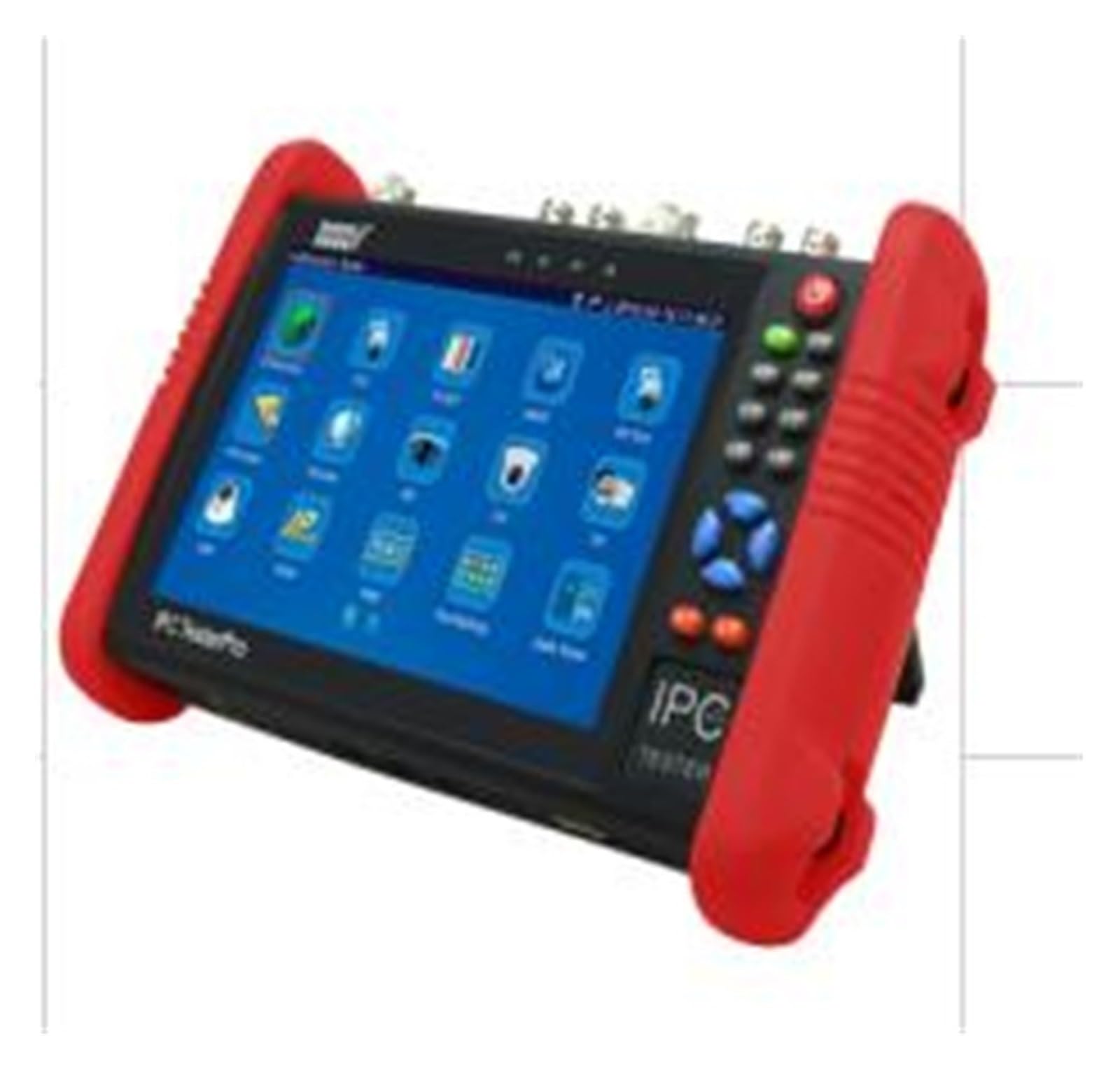 7 Inch LCD Display CCTV Tester Monitor IP Analog Camera Tester PTZ Control POE, Cctv Tester Monitor, CCTV Monitor Network Test(IPC9800ADHS)