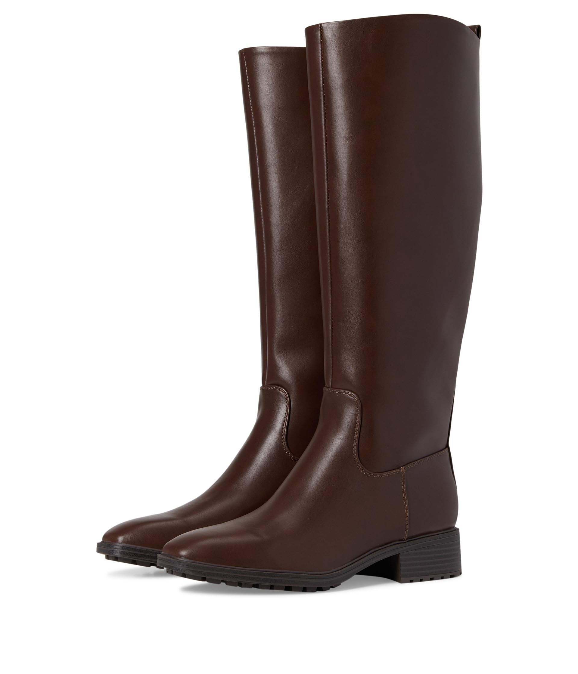 Nine West Womens Barile Knee High Boot Dark Brown 8